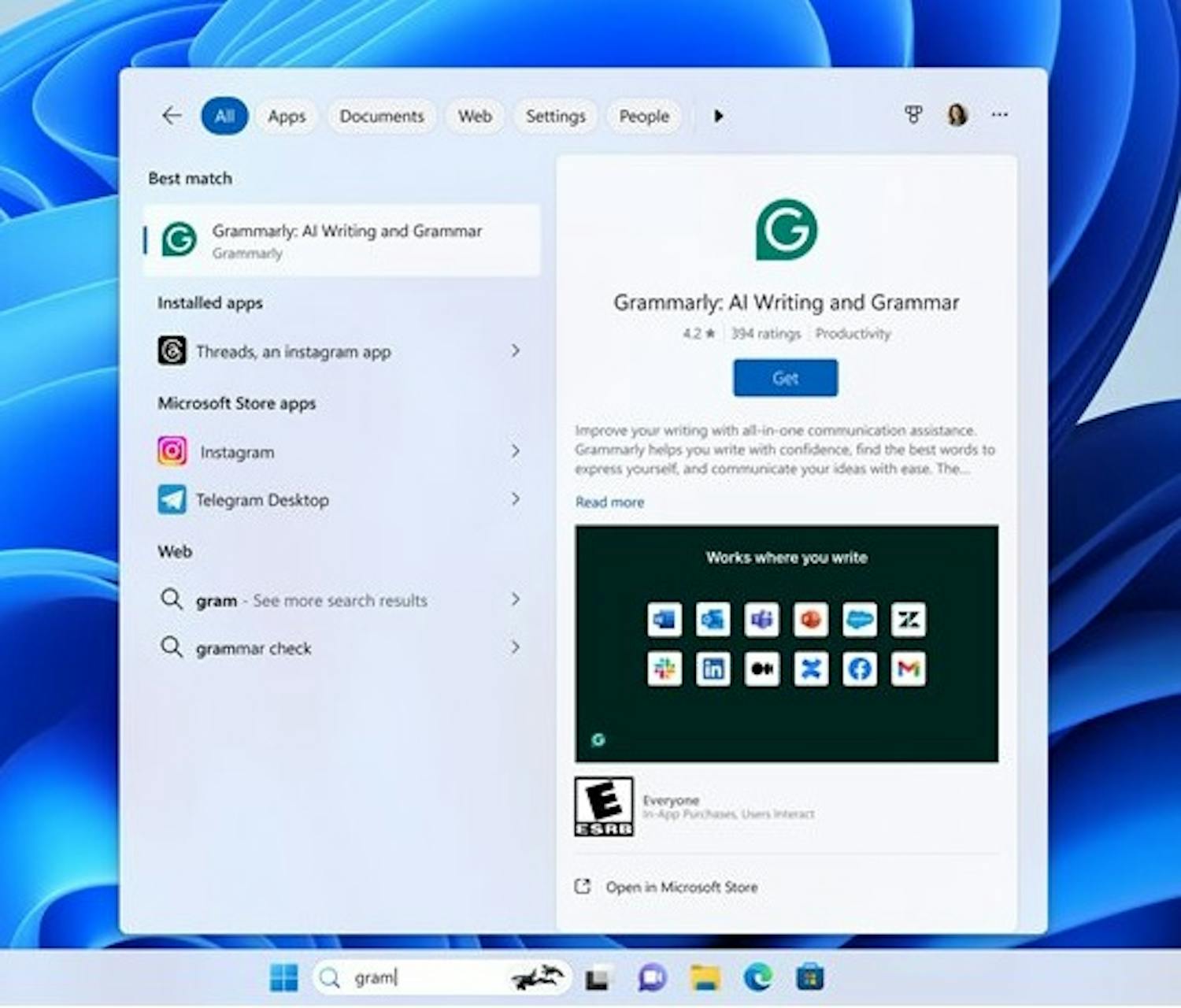 Fremover bliver det sådan, at når du søger efter et program i startmenuen, må du vænne dig til også at få serveret forslag til apps, der slet ikke er installeret på pc'en. Fra søgeresultatet er det nemt at komme til at klikke på Hent, og så har du installeret et nyt program på pc'en - udenom Microsoft Store. Fremover bliver det sådan, at når du søger efter et program i startmenuen, må du vænne dig til også at få serveret forslag til apps, der slet ikke er installeret på pc'en. Fra søgeresultatet er det nemt at komme til at klikke på Hent, og så har du installeret et nyt program på pc'en - udenom Microsoft Store.